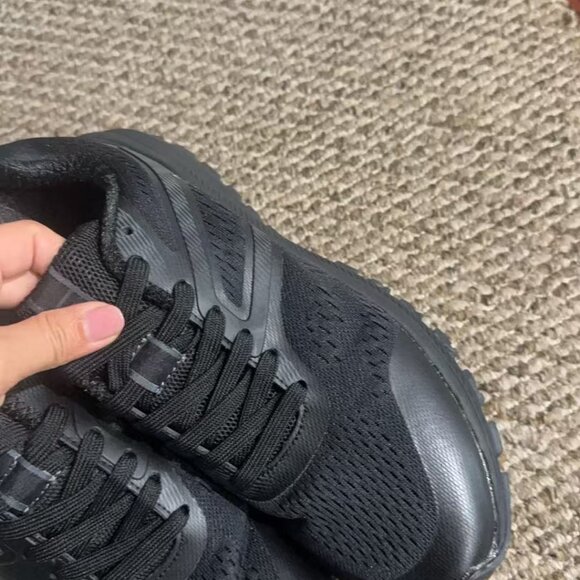 Cheap Black Men's Wide Toe Walking Shoes Size US 10.5 - Picture 2 of 5